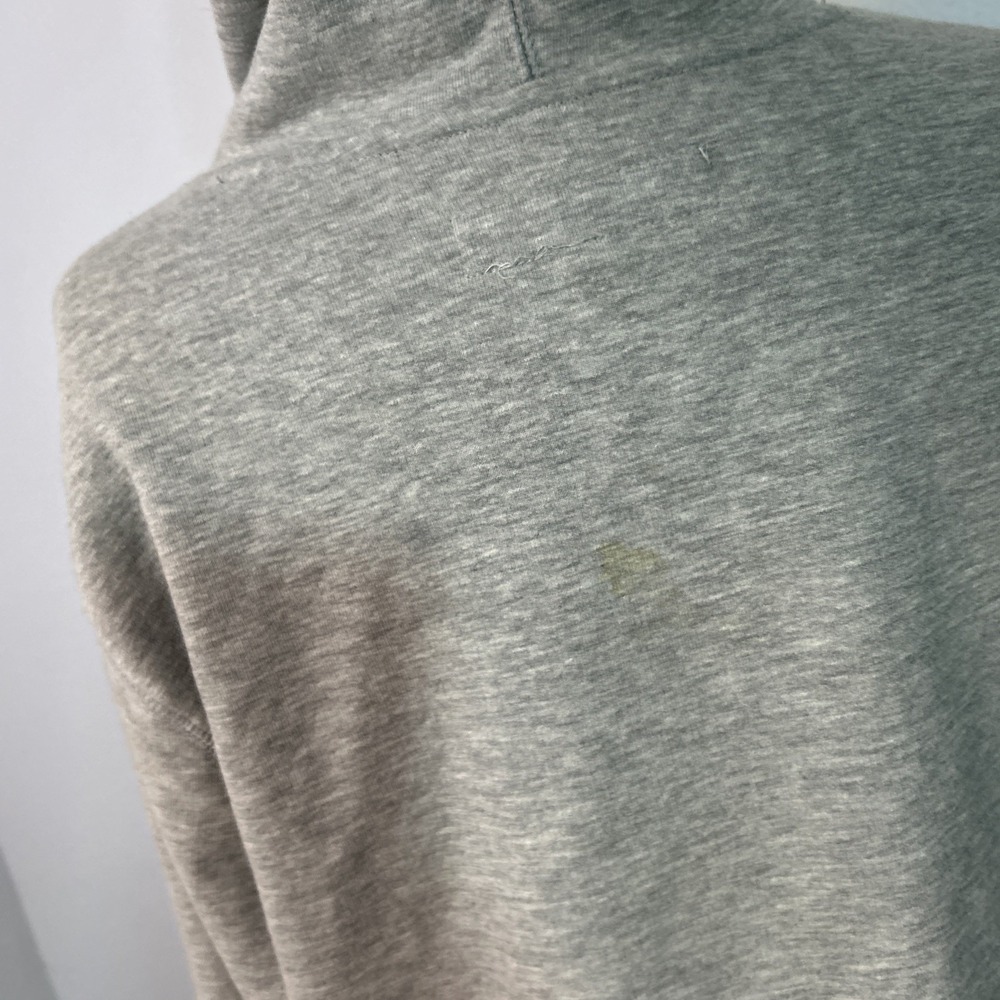 Levis Hoodie Mens L Gray Batwing Logo Fleece Pullover Streetwear Casual‎ - Picture 8 of 13